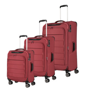 Zestaw Walizek Travelite Skaii S+M+L Czerwony travelite