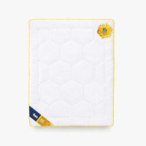 Kołdra SATYNA 180x200 Ciepła Zimowa 1600g Bee Soft Premium