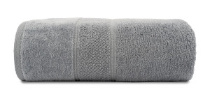 Ręcznik 50x90 Mario szary 480g 100% bawełna