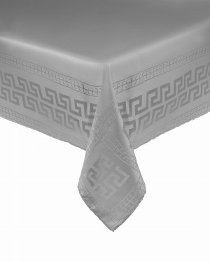 Obrus plamoodporny szary 140x180 Grecki LUX