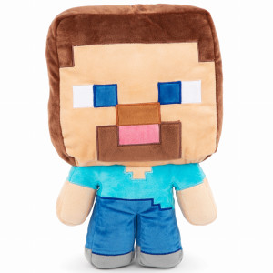 Poduszka Dekoracyjna Minecraft Steve Kształtka Oryginalna Przytulanka 40cm