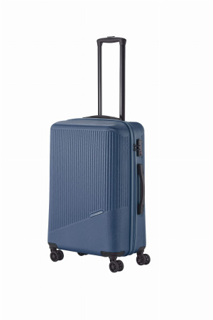 Walizka Średnia 67cm M Bali Travelite Niebieska Denim Blue