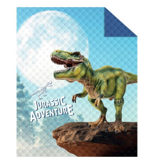 Narzuta na łóżko młodzieżowa 170x210 T-Rex Dinozaur