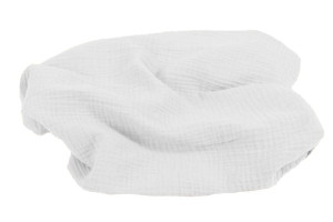 Kocyk Otulacz W Pudełku 80x120 MUSLIN Biały