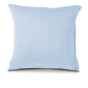 Poszewka Jersey na jasiek 40x40 na zamek Baby Blue