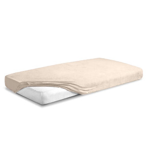 Prześcieradło Frotte z gumą CLASSIC 60x120x10 Beżowe