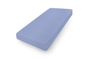 Prześcieradło Jersey z gumą 110/120x190/200 PREMIUM Niebieskie