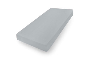 Prześcieradło Jersey z gumą 60x120x10 PREMIUM Popielate
