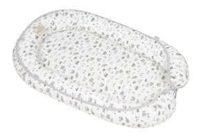 Materacyk Pozycjonujący PRESTIGE MUSLIN DESIGN 80x55 Biały W Autka