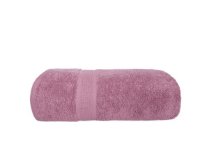 Ręcznik 50x90 Leo łazienkowy Liliowy 100% bawełna 450g miękki