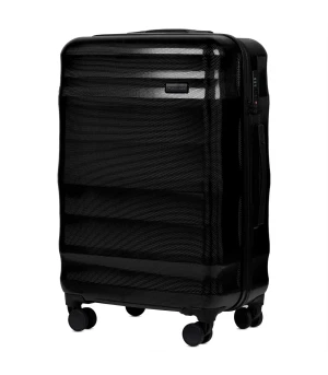 Walizka Średnia M WINGS Czarna/Black Polipropylen