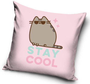 Poduszka Dziecięca 40x40 Pusheen Kotek Velvet