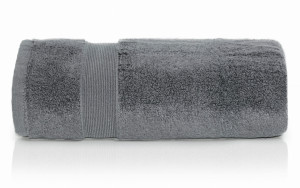 Ręcznik 50x90 Rocco szary 600g 100% bawełna