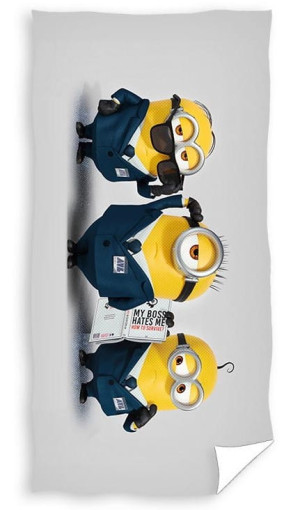 Ręcznik Plażowy Kąpielowy 70x140 Minionki