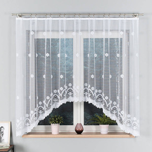 Firanka gotowa żakardowa FLORENTYNA 330X160cm biały