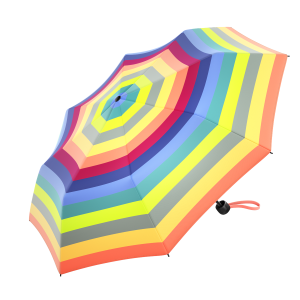 Parasol Benetton Super Mini Tęczowy Rainbow Multikolor Paski