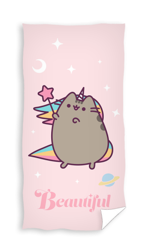 Ręcznik Kąpielowy 70X140 PUSHEEN Jednorożec Różowy