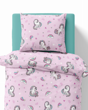 Pościel Dziecięca 140x200 Jednorożec Unicorn XOXO Dreams