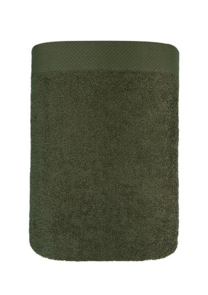Ręcznik 50x90 Boho gruby zielony 100% bawełna 500g miękki Premium