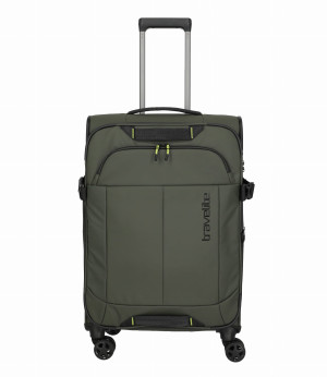 Walizka Średnia Travelite Briize 67cm M Oliwka Khaki Premium