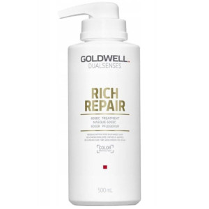 Goldwell dualsenses rich repair 60sec, kuracja odbudowująca do włosów suchych i zniszczonych, 500ml