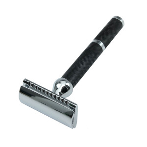Parker 71r maszynka na żyletki ze zdobioną czarną rączką