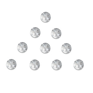 Cyrkonie typu swarovski ss6 crystal srebrne 1140 sztuk
