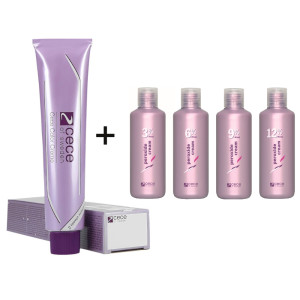 Cece color creme zestaw do koloryzacji farba 125ml  + utleniacz 125ml