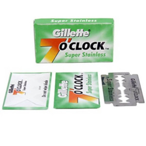Gillette 7 o'clock super stainless żyletki 5 szt.