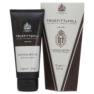 Truefitt & hill sandalwood shaving cream - krem do golenia, 75g