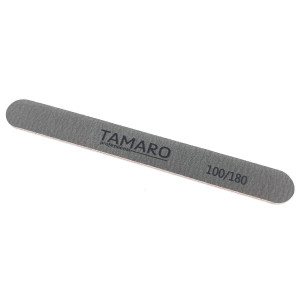 Tamaro pilnik do paznokci 100/180 prosty szary