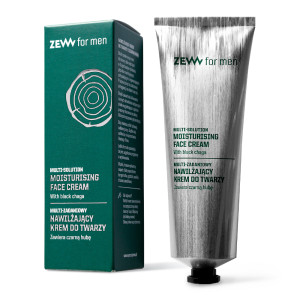 Zew for men, multi-zadaniowy nawilżający krem do twarzy z czarną hubą, 80ml