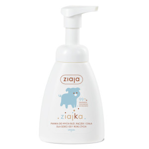 Ziaja ziajka pianka do mycia buzi, rączek i ciała dla dzieci 250ml
