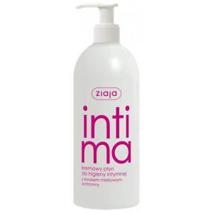 Ziaja intima kremowy płyn do higieny intymnej z kwasem mlekowym ochronny, 500 ml