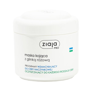 Ziaja pro maska kojąca z glinką różową, 200 ml