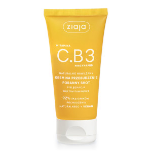 Ziaja witamina c.b3 niacynamid krem na przebudzenie poranny shot, 50ml
