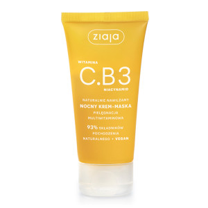 Ziaja witamina c.b3 niacynamid nocny krem-maska, 50ml