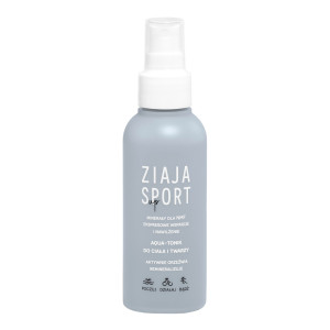 Ziaja sport aqua-tonik do ciała i twarzy, 120ml