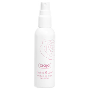 Ziaja satin glow mgiełka do ciała i włosów, 90ml