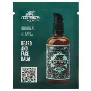 Pan drwal original easy balm odżywiający balsam do brody, 3ml