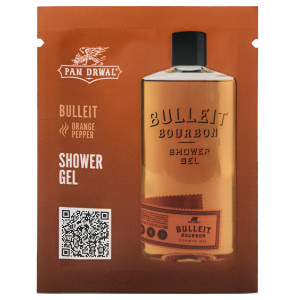 Pan drwal x bulleit bourbon - żel pod prysznic, 5ml