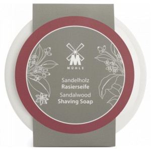 Muhle sandalwood shaving soap - mydło do golenia w porcelanowym tyglu, z olejkiem z drzewa sandałowego, 65g