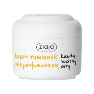 Ziaja rumiankowy krem nieperfumowany do twarzy, każdy rodzaj cery, 50ml
