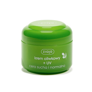 Ziaja oliwkowy krem do twarzy + uv, cera sucha i normalna, 50ml