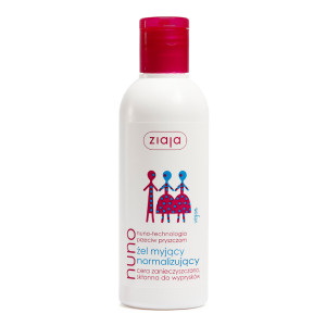 Ziaja nuno, żel myjący normalizujący, 200ml