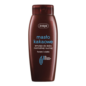 Ziaja masło kakaowe - emulsja do twarzy i ciała, skóra normalna i sucha, 200ml