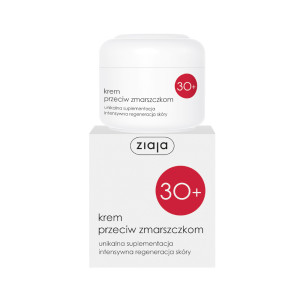 Ziaja krem przeciwzmarszczkowy 30+, 50ml