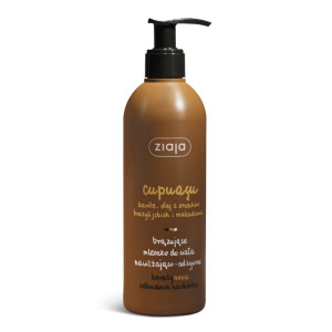Ziaja cupuacu, brązujące mleczko do ciała nawilżająco-odżywcze, 300ml