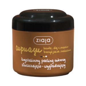 Ziaja cupuacu, krystaliczny peeling cukrowy złuszczająco-wygładzający, 200ml