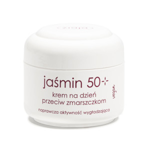Ziaja jaśmin krem przeciw zmarszczkom na dzień spf 6 50+, 50ml